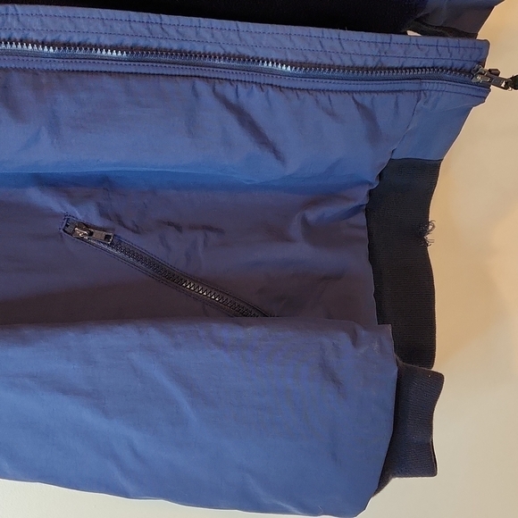 Vintage LL Bean Men’s Warm Up Bomber Jacket Fleece Lined USA Made Blue Mens XL - Picture 12 of 13